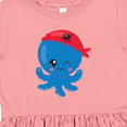 thumbnail image 4 of Inktastic Pirate Octopus, Cute Octopus, Little Octopus Girls Toddler Dress, 4 of 5