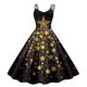 thumbnail image 3 of WILLBEST Vestido Informal Con Estampado Navideño Para Mujer, Sin Mangas, Para Fiestas Y Reuniones 963, 3 of 3