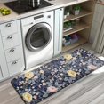 thumbnail image 3 of Pioneer Flower Floral Print Pattern Kitchen Rug Mat,Kitchen Runner Rugs Non Skid Washable,Decorative Kitchen Floor Mats for Kitchen,Sink,Laundry,17"x47.2", 3 of 7