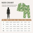 thumbnail image 4 of Pajamas for Women Set - Bell Pepper funny green Comfy Long Sleeve Button Up Pajama Sets for Women 2 Piece, Soft Sleepwear Nightwear Pjs Lounge Sets for Women with Pockets, 4 of 6