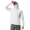 thumbnail image 1 of Chaqueta deportiva Hukapapa con cremallera resistente a los rayos UV, traje de protección solar de seda helada para exteriores, chaqueta con capucha para hombres y mujeres, m, 1 of 6