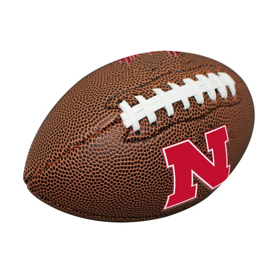 Brown Composite Football NEBRASKA
