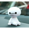 Pop Big Hero Baymax Cute Cartoon Bobblehead Doll Toy Car Accessories/Dashboard Bobblehead for Car/ Interior Decoration, Bobble Head Toy, Kids Gift(Without the base)