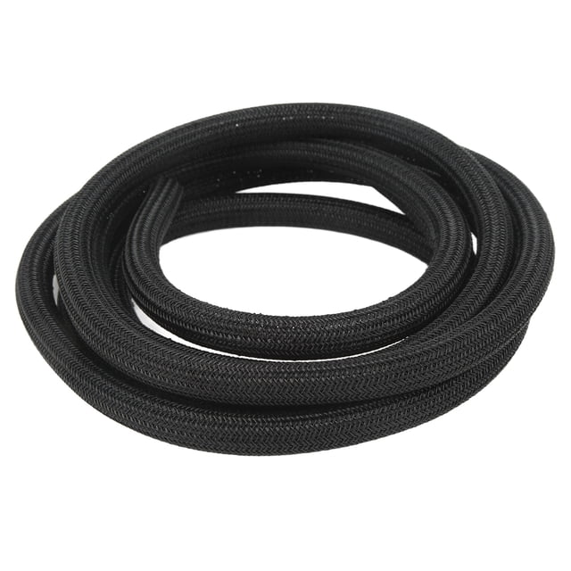 EVGATSAUTO Cable Sleeve, 1/2in Diameter Polyethylene Prevent Pets Chewing Black Cable Sleeving Cable SleevingCord Protector