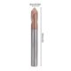 thumbnail image 2 of unique Spotting Drill Titanium Silicon Coating 55hrc Hardness For Milling Machine Turningd6 X 50 X 2t X 90, 2 of 5