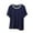 Navy, variant on Kovlvoll Plus Size Tops for Women Summer Lightweight Oversize Round Neck Short Sleeve Comfy Loungewear Pajamas Top
