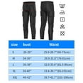 thumbnail image 2 of TUOYR Men's Padded Pants Elastic Trousers Knee Protector for Football up to Size XXL, 2 of 5
