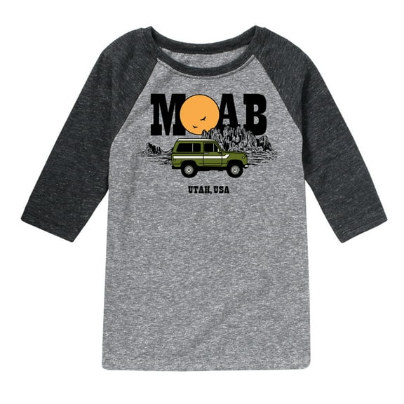 Instant Message - Moab, Utah - Toddler & Youth Raglan Graphic T-Shirt