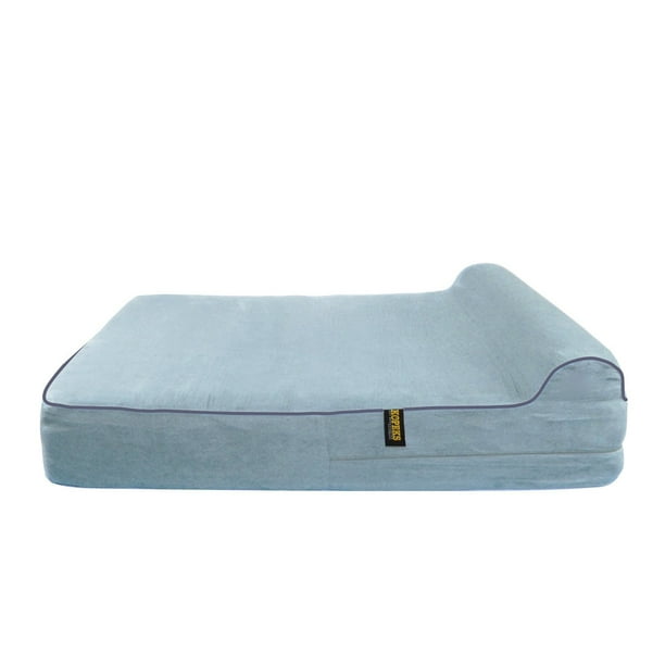 dog bed replacement cover for kopeks memory foam beds grey extra