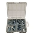 thumbnail image 6 of Machine Screws Assortment Kit with Nuts, Hexagon Head Nuts, Screwdriver Tool Needed, Variety of Sizes, 112 Pieces, 6 of 6