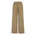 thumbnail image 5 of Women's Wide Leg Sweatpants Women's Wide Leg Pants Track Pants Women Baggy Pants Ndbuld Women Casual Trousers High Waisted Loose Straight Leg Stylish Pants Evergreen Khaki M, 5 of 8