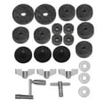 thumbnail image 3 of Miangastore Cymbal Stand Sleeves Felt Material Assorted Color 23Pcs Beginners, 3 of 8