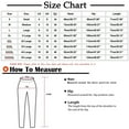 thumbnail image 3 of Dihao Womens Pants Women's Elastic Waist Wide Leg Casual Palazzo Capri Jeans Culottes Pants With Drawstring Pocket Wide Leg Pants Straight Baggy Trousers, 3 of 6