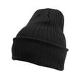 thumbnail image 1 of Top Headwear Cable Knit Long Winter Beanie - Dark Grey, 1 of 2
