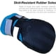 thumbnail image 4 of Botas para perros, juego de 4, antideslizantes, impermeables y protectoras, para perros pequeños, medianos y grandes (L, azul), 4 of 5
