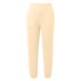 thumbnail image 6 of Aihuaihua Sweatsuits Women 2 Piece Outfit Zip Up Hoodie Matching Drawstring Waist Sweatpants Travel Comfy Lounge Sets Beige, 6 of 6