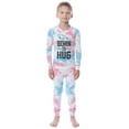 thumbnail image 2 of Peanuts Girls' Snoopy Born To Hug Unisex Child 2 Piece Sleep Pajama Set, 2 of 6