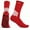 Red, variant on MediCaptain Soccer Grip Socks with Cushioned Ankle Protection, NonSlip Soccer Socks With Grip Pads, Mens Women Youth Age 13+ Grip Socks, Blister Prevention Sock for Soccer, Basketball, Football
