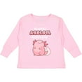 thumbnail image 3 of Inktastic Always Axolotl Questions Cute Curious Axolotl Boys or Girls Long Sleeve Toddler T-Shirt, 3 of 5