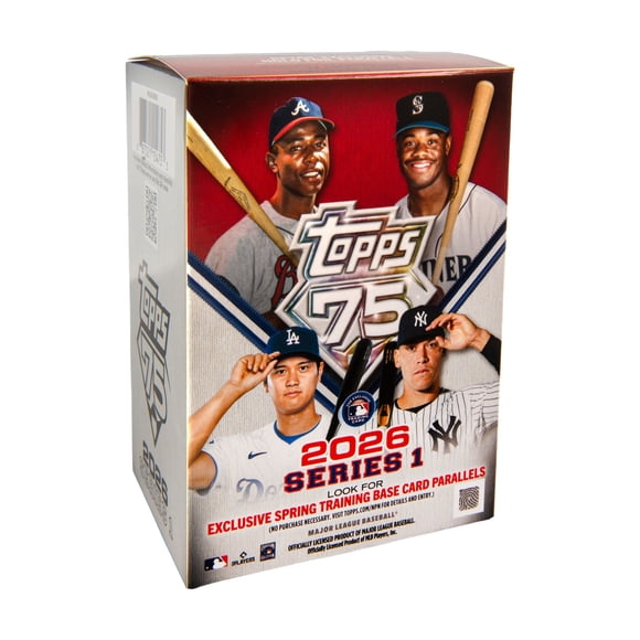 2026 Topps Series 1 Baseball Trading Cards Value Box