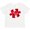 AA-White, variant on Inktastic Autism Awareness Be Kind Red Puzzle Piece Boys or Girls Baby T-Shirt