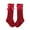 Red, variant on Toddler Knee High Socks Girls Ruffle Knee Socks For Baby Knee High Socks Long Socks For Toddlers Long Socks With Bows For Girls Thigh High Socks For Babies Black One Size