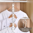 thumbnail image 6 of Home Textile Storage Home Organization Hanger Connector Hook 4PCS Hooks for Cascading Hangers Space Saving Heavy Duty Wardrobe Organizer 4PCS, 6 of 7