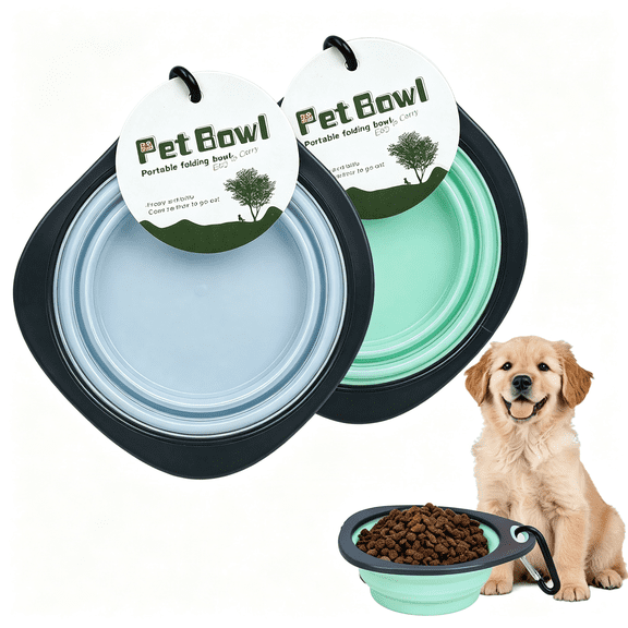 ACDANC Dog Bowls,Portable Dog Water Bowl,Travel Dog Bowls,Durable Portable Dog Bowl