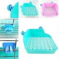 thumbnail image 2 of Pet Toilet Litter Box Toilet House Corner Litter Box Rabbit Litter Box Toilet Pet Toilet, 2 of 4