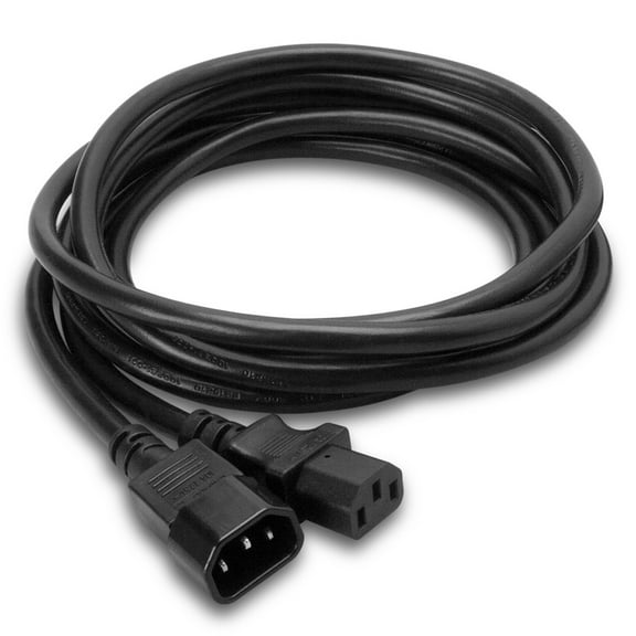 Hosa Technology 8' IEC C14 to IEC C13 Power Extension Cord