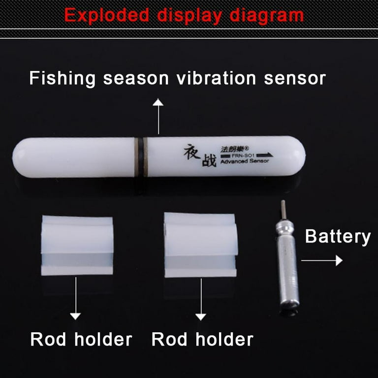 Carp Fishing Alarm Set Waterproof Fishing Alarm Indicator (without battery)  new U8Z6