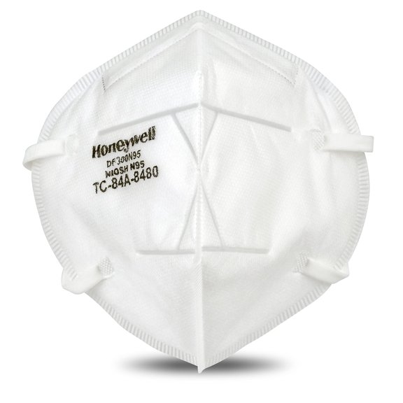 Respirador Honeywell Safety N95 DF300 aprobado por el NIOSH, paquete de 20