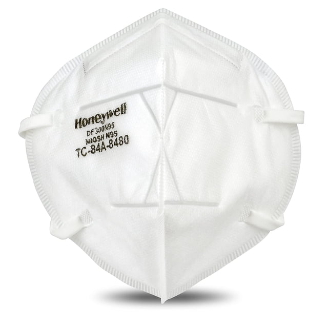 Respirador Honeywell Safety N95 DF300 aprobado por el NIOSH, paquete de 20