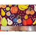 thumbnail image 2 of Orchard-Fruit Stand-Burgundy Fabric-Rifle Paper Co, 2 of 5