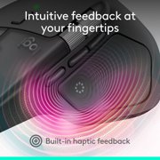 Logitech MX Master 4 for Business, Wireless Mouse with Quiet Clicks, 8K DPI, MagSpeed Scrolling, Logi Bolt Receiver, Bluetooth, Actions Ring, Haptics, USB-C Charging - Graphite - Darkfield - Wirele...