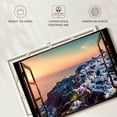 thumbnail image 6 of Elephant Stock Enchanting Oia Santorini Wall Art - Horizontal Canvas Wall Art - Living Room Wall Decor - Beach Canvas - Purple And Orange Decor - 12" x 8", 6 of 8