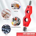 thumbnail image 2 of 4 Pieces Copper Pipe Cleaner Copper Tubing Brush Pipe Brush Cleans Inside Outside Thread Cleaner Plumber Brush Cleaner, 2 of 7