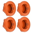 thumbnail image 2 of Hex Wheel Nuts, Durable  Appearance Easy To Install Dustproof Hex Nuts Aluminum Alloy  For 1/8 General RC Car Orange, 2 of 8