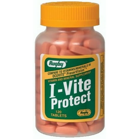 Rugby I-Vite Protect Vitamin & Mineral Supplement Tablets 120 Each