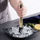 thumbnail image 2 of Kearding Trituradora de hielo de cóctel de acero inoxidable de alta calidad, 1 unidad, palo mezclador de vino para bares, catering, hogar rosa dorado, 2 of 6