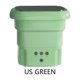 thumbnail image 4 of FLhrweasw Lavadora Eléctrica Barril 4 5 L Deshidratable Portátil Plegable (verde EE. UU.), 4 of 7