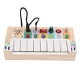 thumbnail image 2 of Electronic Piano Board, Multifunctional Board Toy White Keyboard Multi Analog Switch Cartoon Patterns  for Daily Entertainment, 2 of 7