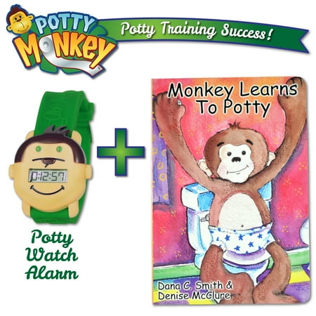 Potty Monkey Watch With Potty Monkey Book Walmart Com