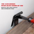 thumbnail image 2 of Trim Removal Tool, 3-Inch Baseboard Removal Tool for No-Damage The Surface, Heavy Duty Pry Bar Removal Multi-Tool for Carpet Tack Strip, Baseboard, Molding, Siding and Flooring Removal, 2 of 6