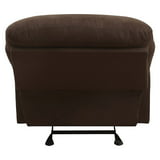 Acme Furniture Arcadia Recliner in Chocolate Microfiber - Walmart.com