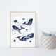 thumbnail image 3 of Pinturas de arte de la pared Lienzo sin marco Impresión de lienzo Colgando ilustraciones para la sala de estar Cuarto de baño Decoración de viveros Pósteres 3 Pack Eigraketly HA010973-00, 3 of 7