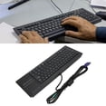 thumbnail image 4 of Wired Industrial Keyboard, Wired Touchpad Keyboard with X Scissor Foot, Wide Application, Plug Play, for IPC Industry Control, 4 of 7