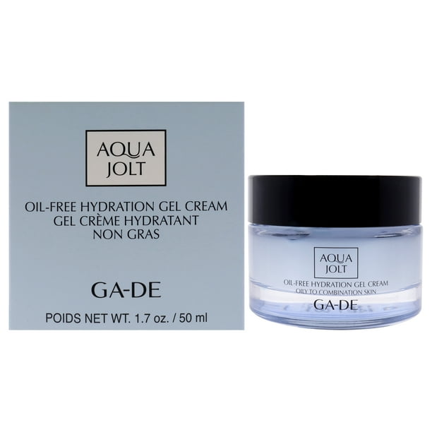 Crema hidratante en gel sin aceite Aqua Jolt de GA-DE para pieles grasas y mixtas para mujeres - 1,7 oz