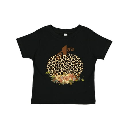 

Inktastic Cheetah Print Pumpkin Gift Toddler Boy or Toddler Girl T-Shirt