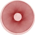 thumbnail image 1 of Ahgly Company Machine Washable Indoor Round Transitional Light Red Pink Area Rugs, 6' Round, 1 of 7